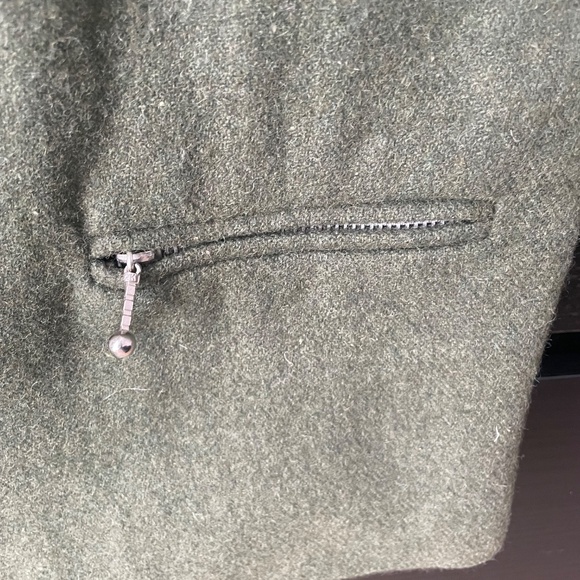 Twik by Simons Olive Wool-Blend Vest (M) - Picture 5 of 8